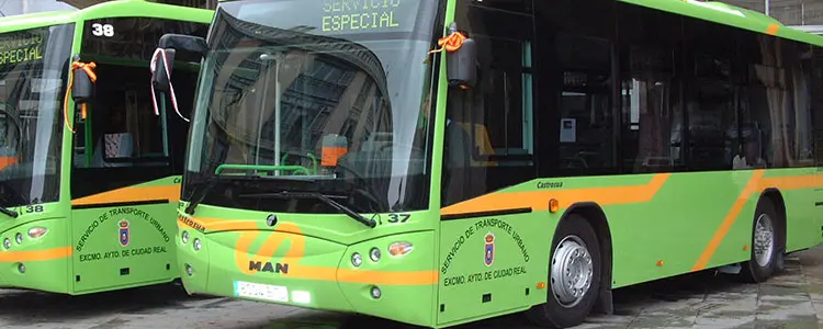 autobuses en ciudad real transporte
